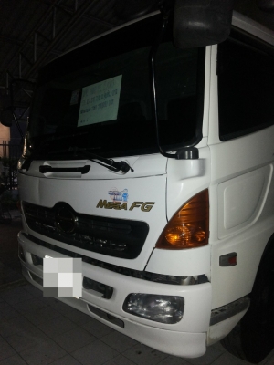 6 ล้อใหญ่ ตู้แห้ง 3 บาน ยาว 7.2 ม Hino FG  212 แรงม้า ปี2546