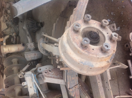 คานหน้า ISUZU NPR พร้อมชุดแหนบ พร้อมใช้ ราคาถูก