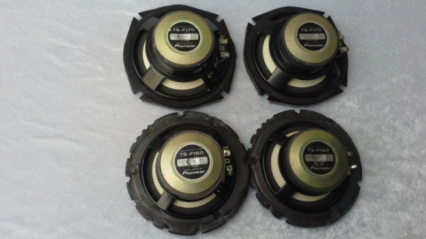 ชุดลำโพง Pioneer แกนร่วมสองทาง   ขนาด 6.5"