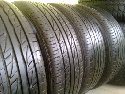 ล้อเดิมล้อถอด 185-65-14ยางใหม่กริบๆ