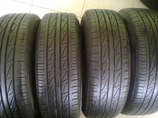 ล้อเดิมล้อถอด 185-65-14ยางใหม่กริบๆ