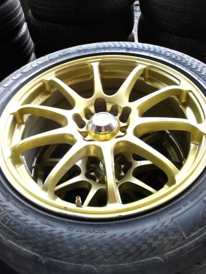 แม็กซ์ขอบ17ทองrsพร้อมยางปี12