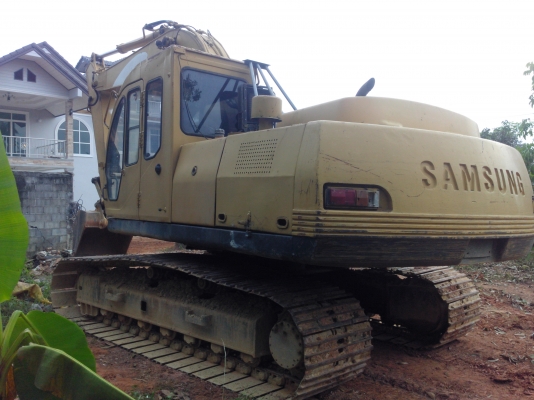 ขายรถแบ็กโฮ SAMSUNG รถสวยพร้อมใช้งาน