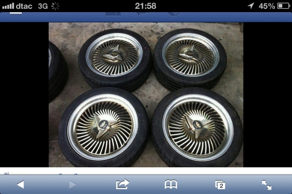 !ราคาสุดท้าย..Wedขอบ17"ล้อนอกสเปก7"ใส่กับ5114/4114