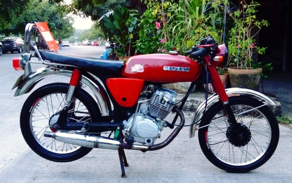 ปรับราคาครับ Suzuki A100 เครื่อง150 แต่ง cafe'
