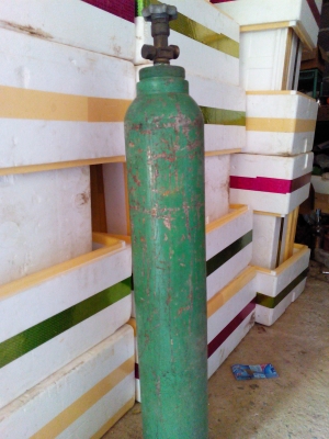 ขายถังลม1.5คิวขนาดสำหรับช่างแอร์ครับ