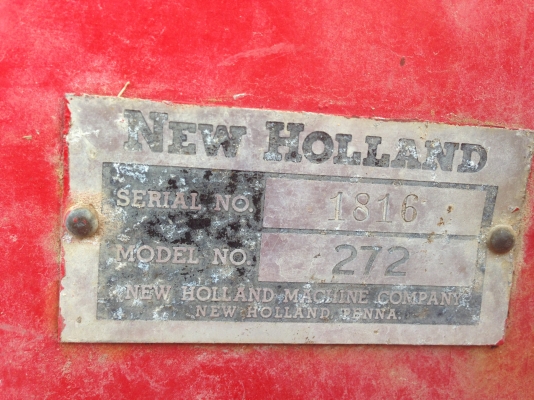 ขายเครื่องอัดฟางยี่ห้อ NEWHOLLAND รุ่น 272 ใช้งานดีแต่ไม่ค่อยได้ใช้งาน สภาพสวยพร้อมใช้งาน ราคา 98000 บาท คุยกันได้ครับ สนใจติดต่อ คุณชัยยา สตึก โทร 081-9972972 089-8451778