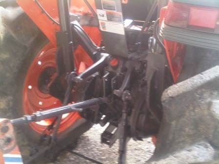 ขายรถไถ Kubota L 4508 (4WD) พร้อมดันหน้าและผานหลัง