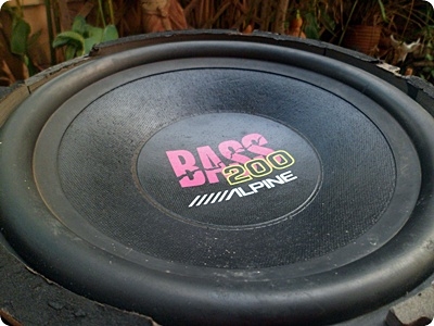 sub 10 นิ้วว๊อยเดี่ยว ///Alpine ของ Japan แนวนุ่มลึกตูดทองแดงสภาพกิ๊บ