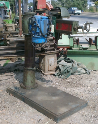 Sell> ขายสว่านแขน/ สว่านเรเดียลมือสอง ราคาถูก มอเตอร์ 3HP 220V. พร้อมใช้งานครับ