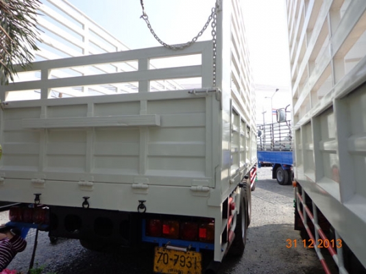 HINO MEGA FL1J 10 ล้อ 1 เพลา รถห้าง 220 แรงม้าJO8C TURBO INTER COOLER EURO2 พวงมาลัยพาวเวอร์ เบรกทิฟ