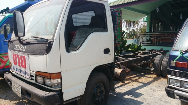 ขาย รถห้าง ISUZU  NPR  เครื่อง /4HF 135 ดั้มหัวได้ สวยๆทำสีใหม่หมดคับ ขาย 440000