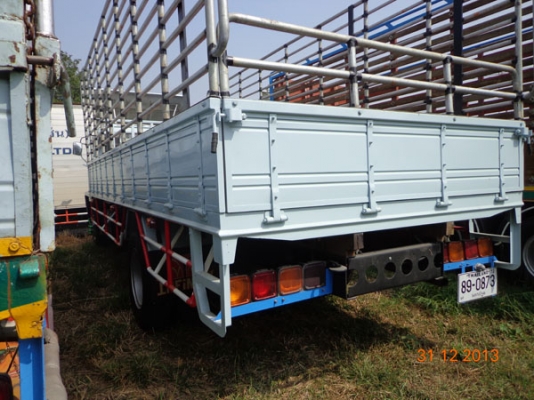 ISUZU ROCKY FTR รถห้าง 195 แรงม้า 6HE1 พวงมาลัยพาวเวอร์ เบรกทิฟฟี่ แอร์ครบ กระบะคาร์โก้ คอกสูง ยาว 6