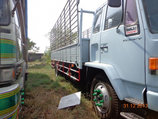 ISUZU ROCKY FTR รถห้าง 195 แรงม้า 6HE1 พวงมาลัยพาวเวอร์ เบรกทิฟฟี่ แอร์ครบ กระบะคาร์โก้ คอกสูง ยาว 6