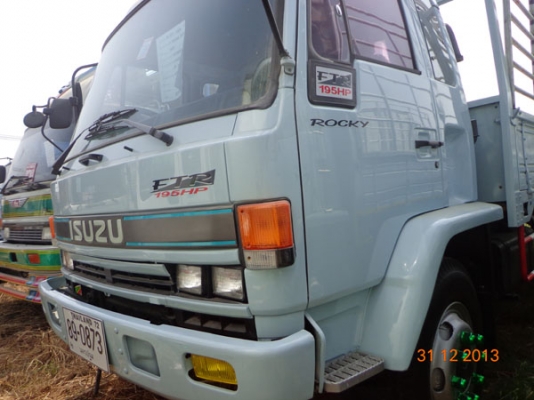 ISUZU ROCKY FTR รถห้าง 195 แรงม้า 6HE1 พวงมาลัยพาวเวอร์ เบรกทิฟฟี่ แอร์ครบ กระบะคาร์โก้ คอกสูง ยาว 6