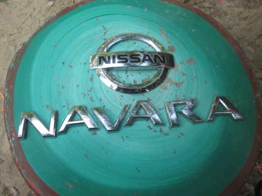 ขาย ตัวหนังสือ+โลโก้ฝาปิดท้าย NISSAN NAVARA ขาย ตัวหนังสือ+โลโก้ฝาปิดท้าย NISSAN NAVARA