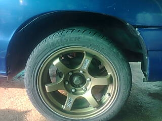 ชุดล้อแมกซ์ VOLK TE37 17นิ้ว 6รู ไม่คด ไม่ดุ้ง พร้อมยางไปทั้งหมดเลย