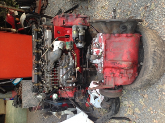 ขายเครื่อง HINO WO6E 165แรง พร้อมเกียร์พร้อมใบคุม