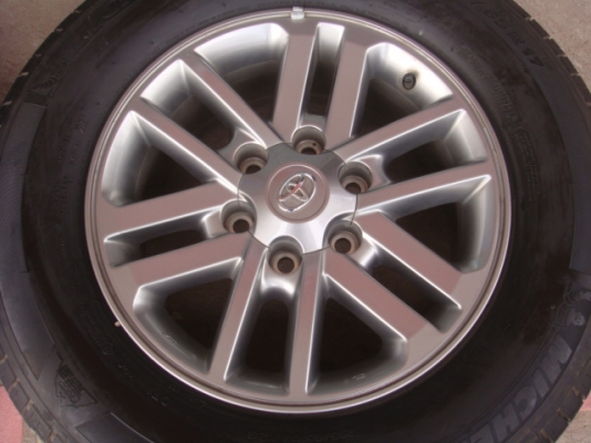 ล้อแม็ก VIGO CHAMP 17 สีรมดำ (รุ่นพิเศษ 50 ปี) พร้อมยางปี 12