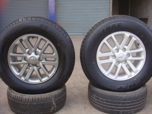 ล้อแม็ก VIGO CHAMP 17 สีรมดำ (รุ่นพิเศษ 50 ปี) พร้อมยางปี 12