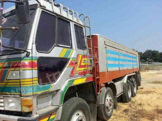 รถบรรทุก พ่วงดั๊มพ์ แม่-ลูก ยี่ห้อ MITSUBISHI รุ่น FN527