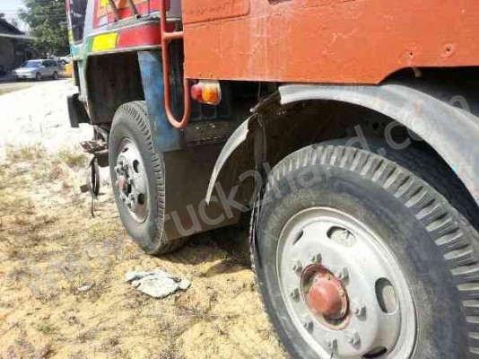 รถบรรทุก พ่วงดั๊มพ์ แม่-ลูก ยี่ห้อ MITSUBISHI รุ่น FN527