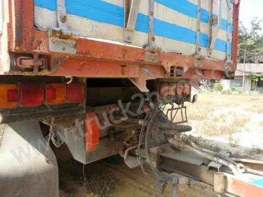 รถบรรทุก พ่วงดั๊มพ์ แม่-ลูก ยี่ห้อ MITSUBISHI รุ่น FN527