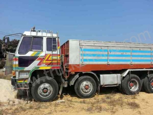 รถบรรทุก พ่วงดั๊มพ์ แม่-ลูก ยี่ห้อ MITSUBISHI รุ่น FN527