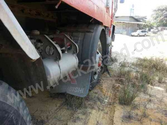 รถบรรทุก พ่วงดั๊มพ์ แม่-ลูก ยี่ห้อ MITSUBISHI รุ่น FN527