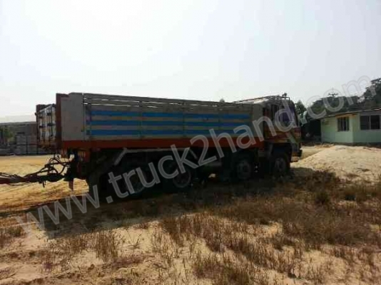 รถบรรทุก พ่วงดั๊มพ์ แม่-ลูก ยี่ห้อ MITSUBISHI รุ่น FN527