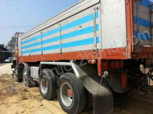 รถบรรทุก พ่วงดั๊มพ์ แม่-ลูก ยี่ห้อ MITSUBISHI รุ่น FN527