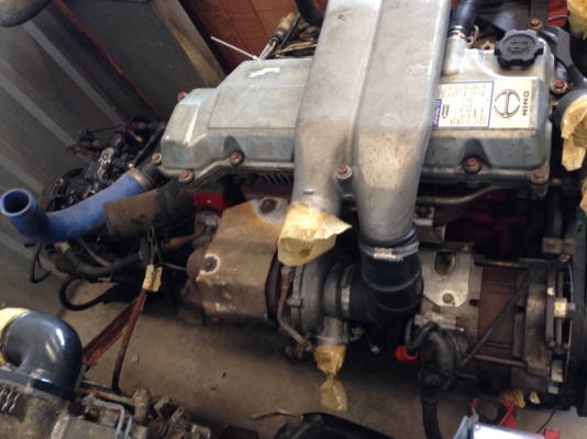 เครื่องยนต์ Hino Jo5c turbo