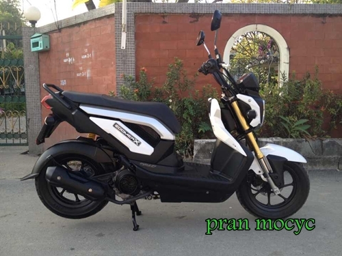 ขายzoomer-xสีขาว ปี2556