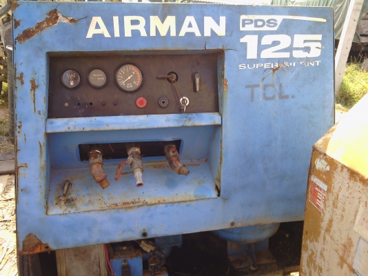 ขายเครื่องปั้มลมสกูร แอร์แมน  125