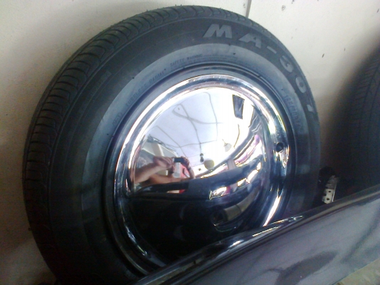 ขายกะทะล้อ+ฝาตบ MOONEYES..