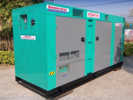 ขายเครื่องปั่นไฟ MITSUBISHI 200 Kva. รับประกัน 6 เดือน ขายเครื่องปั่นไฟ MITSUBISHI 200 Kva. รับประกัน 6 เดือน