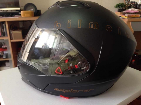 หมวกกันน็อค bilmola explorer ขายถูกมาก สภาพใหม่ครับ