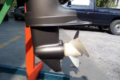 ขาย เครื่องเรือ TOHUTSU 5 แรง เครื่องเก่าญี่ปุ่น เครื่องติดได้ น้ำออกดี คันเกียร์หักตามรูป ติดเครื่องแล้วมีเสียงดังนิดหน่อย ขายตามสภาพ 12500