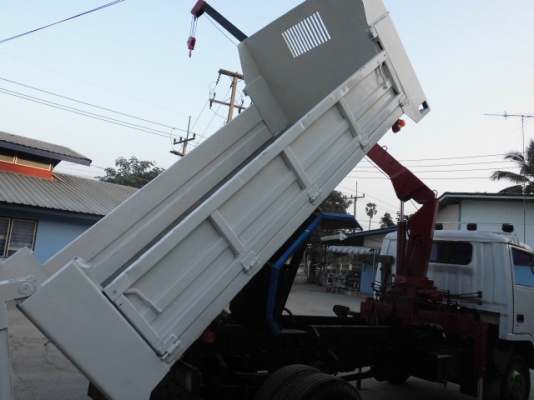 ขายหกล้อดั้ม ติดเครน 3.0 ตัน ยูนิต 122 HP เครื่องดี คัชซีสวย