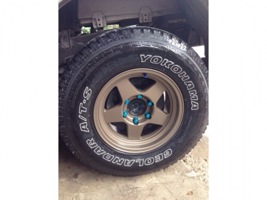 ขายล้อ bradley ขอบ16 พร้อมยาง YOKOHAMA ปี12 ปลายปี ล้อสวยไม่มีเบียด ยางดีดอกเต็ม หรือแลก te37 6รู ขอบ18