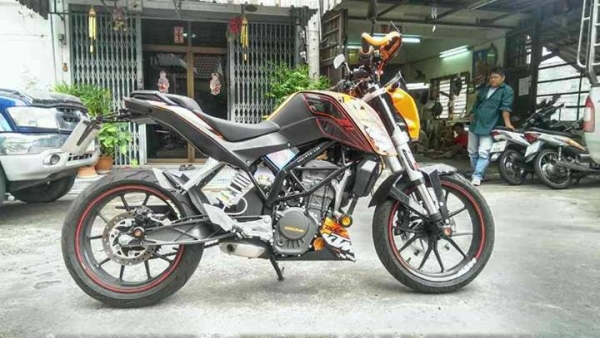 KTM DUKE 200 รถบ้าน ขายเอง พิสูจน์ได้ ขายถูกๆ ต่อรองได้ จะอัพ cc