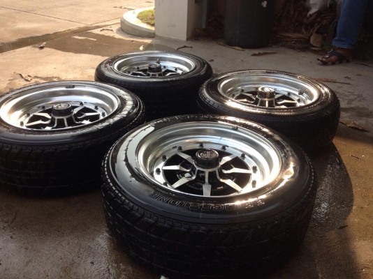 ขาย ล้อขอบ14 กว้าง 6.5 et6 4/114 พร้อมยาง