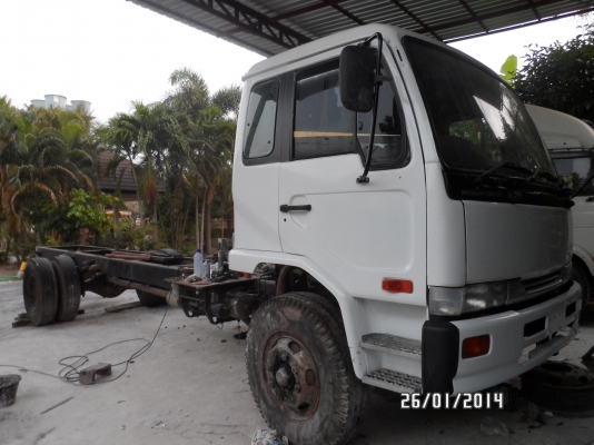 ขายด่วน รถห้าง 6 ล้อ NISSAN PKB 454  220 แรง terbo ปี 48 หัว-คัสซี่ยาว 7.50 เมตร ราคา 790000