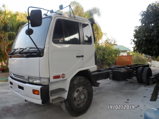 ขายด่วน รถห้าง 6 ล้อ NISSAN PKB 454  220 แรง terbo ปี 48 หัว-คัสซี่ยาว 7.50 เมตร ราคา 790000