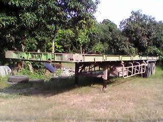 ขายหางพน้สพื้นไม้ 2 เพลา 12 เมตร ราคา 280000 สวยพร้อมใช้