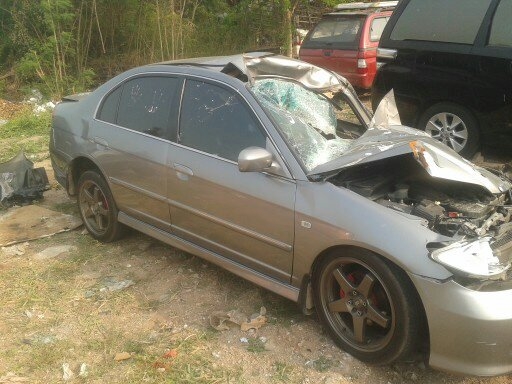 ขายซากพร้อมเล่มซีวิคไดมิดชั่นตาเหยี่ยว