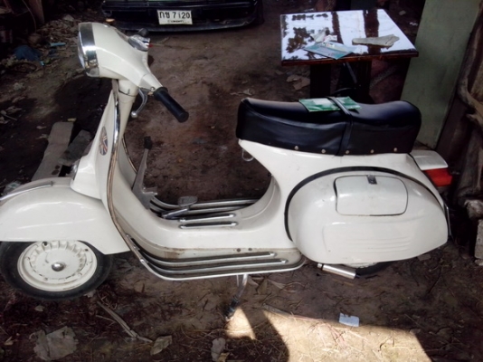 ขาย เวสป้า สปริ้นหัวโต ทะเบียนพร้อมโอน  59,000