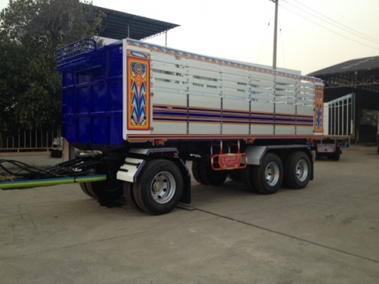 ขายด่วนค่ะ พ่วง3เพลา 6.80เมตร สูง1.60เมตร ยางเรเดียล ขายด่วนค่ะ พ่วง3เพลา 6.80เมตร สูง1.60เมตร ยางเรเดียล