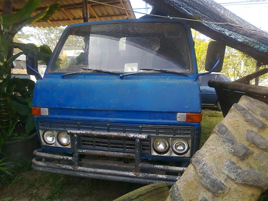 รถโม่ข้าว TOYOTA ไดน่า BU20 โม่แบบสายพานตราเกษตร