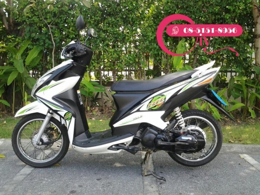 MIO125RR ปี 54 เครื่องดีมากภายนอกสวยวิ๊งๆ ไม่หอน แรงไม่ตกพุ่งดี ขาย 17,500 บาทเท่านั้นเล่มเอกสารครบ